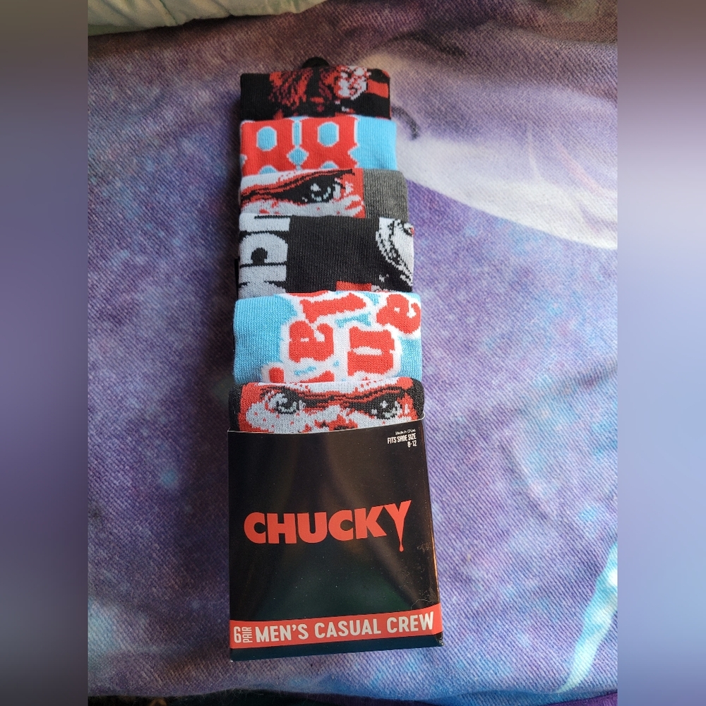 New in the box Chucky socks